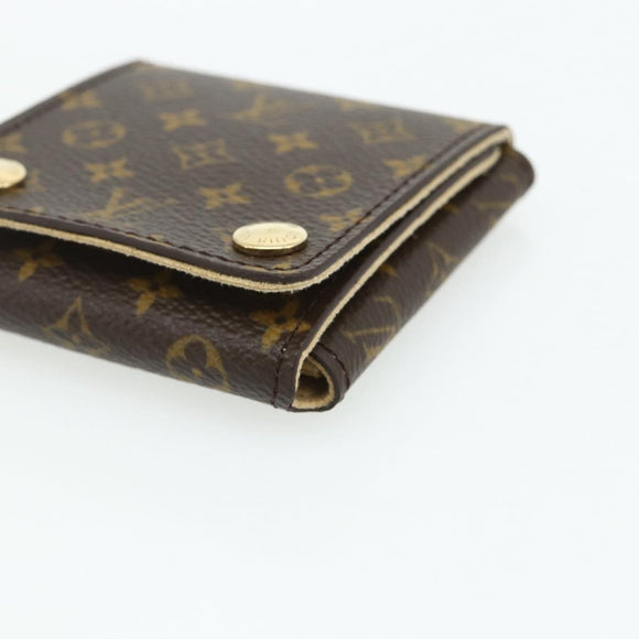 LOUIS VUITTON Monogram Schmuckkoffer Schmuckschatulle LV Auth 179884A