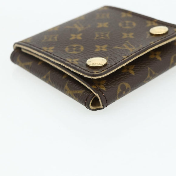 LOUIS VUITTON Monogram Schmuckkoffer Schmuckschatulle LV Auth 179884A