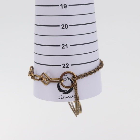 LOUIS VUITTON Armband Chêne Vegas Metall Gold M65362 LV Auth 179885