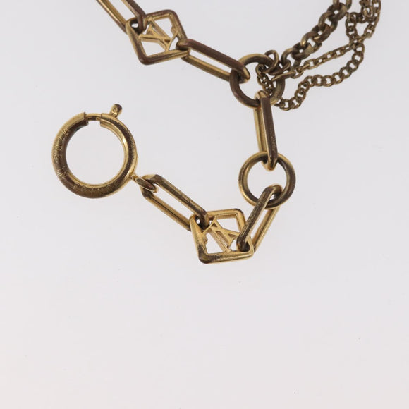 LOUIS VUITTON Armband Chêne Vegas Metall Gold M65362 LV Auth 179885