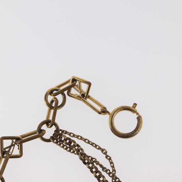 LOUIS VUITTON Armband Chêne Vegas Metall Gold M65362 LV Auth 179885