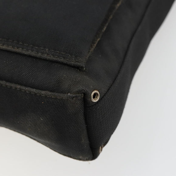 GUCCI Umhängetasche Nylon Schwarz Silber 92646 Auth 179896