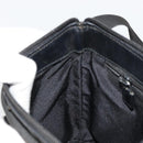 GUCCI Umhängetasche Nylon Schwarz Silber 92646 Auth 179896-20
