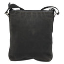 GUCCI Umhängetasche Nylon Schwarz Silber 92646 Auth 179896-2