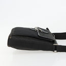 GUCCI Umhängetasche Nylon Schwarz Silber 92646 Auth 179896-3