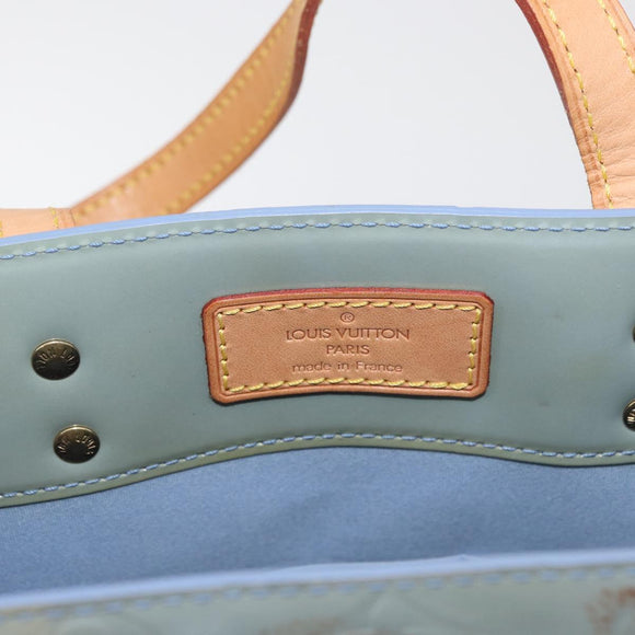 LOUIS VUITTON Monogram Vernis Reade MM Hand Bag Lavande M91226 LV Auth 179897