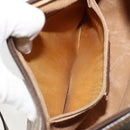 GUCCI GG Supreme Web Sherry Line Bag PVC Beige Gold 89 02 032 Auth 179902-23