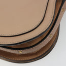 Chloe Nile Handtas Leer 2way Roze Goud Auth 179908A-18