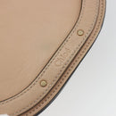 Chloe Nile Handtas Leer 2way Roze Goud Auth 179908A-20
