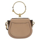Chloe Nile Handtas Leer 2way Roze Goud Auth 179908A-2
