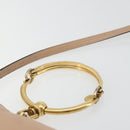 Chloe Nile Handtas Leer 2way Roze Goud Auth 179908A-14