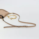 Chloe Nile Handtas Leer 2way Roze Goud Auth 179908A-8