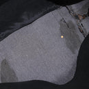 CELINE Macadam Canvas Draagtas PVC Leer Zwart Goud Auth 179914-10
