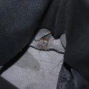 CELINE Macadam Canvas Draagtas PVC Leer Zwart Goud Auth 179914-11
