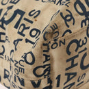 CHANEL By Sea Line Tote Bag Canvas White Silver CC Auth 179915-15