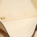 CHANEL By Sea Line Tote Bag Canvas White Silver CC Auth 179915-22