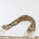 CHANEL By Sea Line Tote Bag Canvas White Silver CC Auth 179915-9