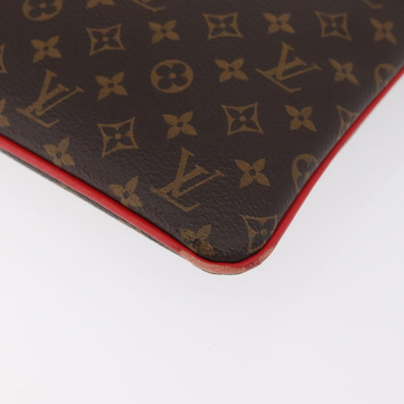 LOUIS VUITTON Monogram Patchwork Pochette A4 Clutch Bag M69690 LV Auth 179916A