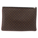 LOUIS VUITTON Monogram Patchwork Pochette A4 Clutch Bag M69690 LV Auth 179916A-2