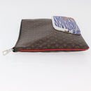 LOUIS VUITTON Monogram Patchwork Pochette A4 Clutch Bag M69690 LV Auth 179916A-4