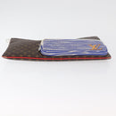 LOUIS VUITTON Monogram Patchwork Pochette A4 Clutch Bag M69690 LV Auth 179916A-6