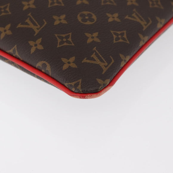LOUIS VUITTON Monogram Patchwork Pochette A4 Clutch Bag M69690 LV Auth 179916A