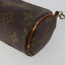 LOUIS VUITTON Monogram Papillon Täschchen LV Auth 179922-9