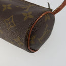 LOUIS VUITTON Monogram Papillon Täschchen LV Auth 179922-15