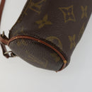 LOUIS VUITTON Monogram Papillon Täschchen LV Auth 179922-16