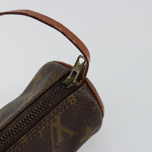 LOUIS VUITTON Monogram Papillon Täschchen LV Auth 179922