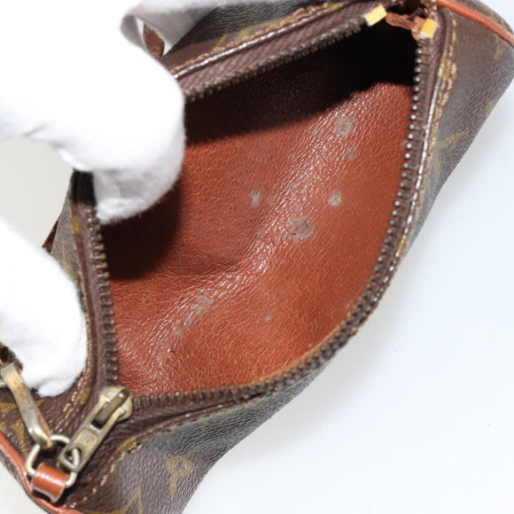 LOUIS VUITTON Monogram Papillon Täschchen LV Auth 179922