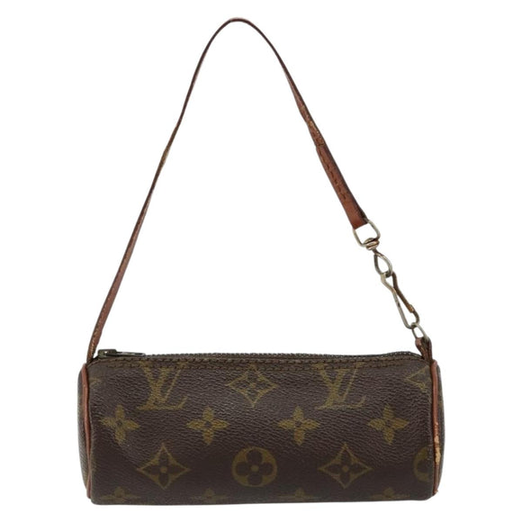 LOUIS VUITTON Monogram Papillon Täschchen LV Auth 179922