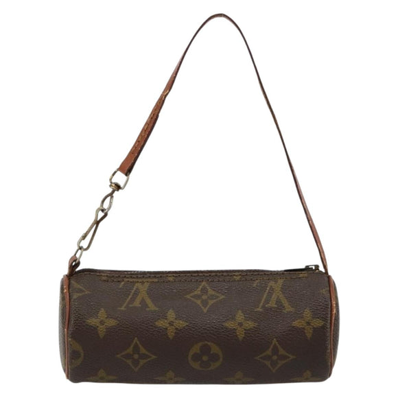 LOUIS VUITTON Monogram Papillon Täschchen LV Auth 179922