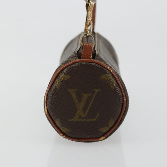 LOUIS VUITTON Monogram Papillon Täschchen LV Auth 179922