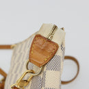 LOUIS VUITTON Damier Azur Pochette Accessoires Pouch N41207 LV Auth 179925-18