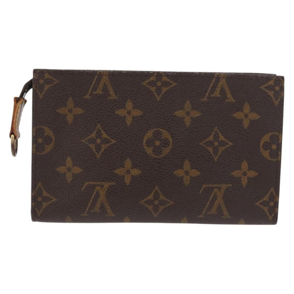LOUIS VUITTON Monogram Bucket PM Accessory Pouch LV Auth 179926