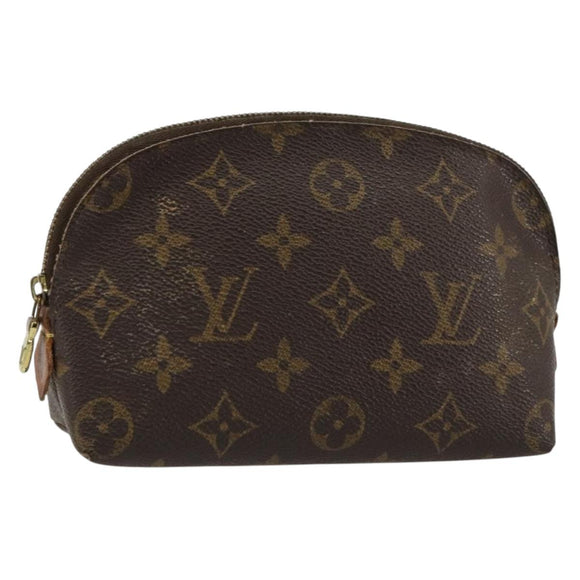 LOUIS VUITTON Monogram Pochette Cosmetic PM Pouch M43998 LV Auth 179927