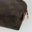 LOUIS VUITTON Monogram Pochette Cosmetic PM Pouch M43998 LV Auth 179927-15