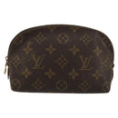 LOUIS VUITTON Monogram Pochette Cosmetic PM Pouch M43998 LV Auth 179927-13