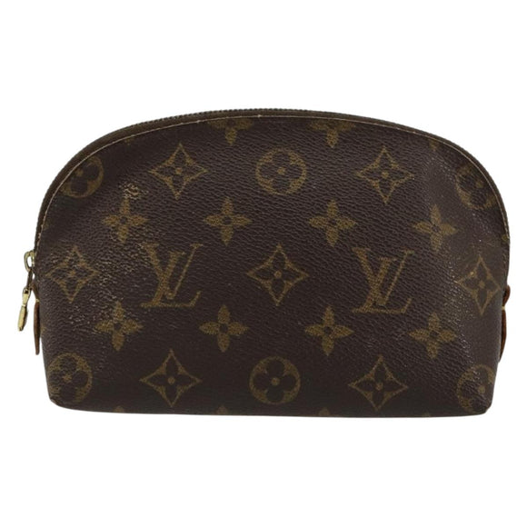 LOUIS VUITTON Monogram Pochette Cosmetic PM Pouch M43998 LV Auth 179927