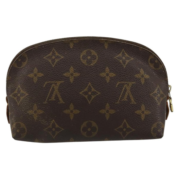 LOUIS VUITTON Monogram Pochette Cosmetic PM Pouch M43998 LV Auth 179927
