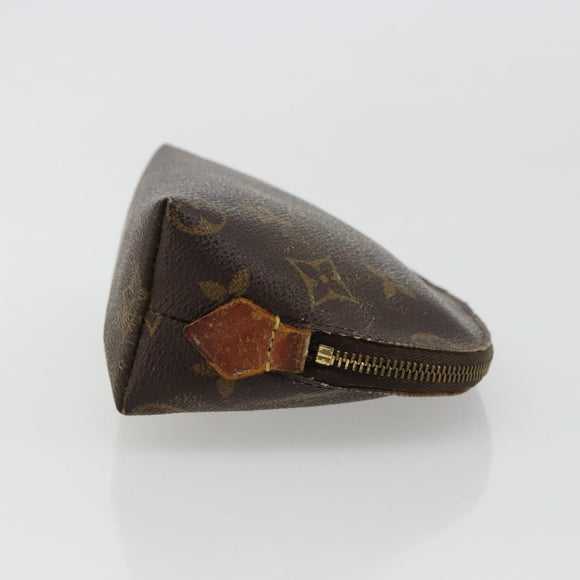 LOUIS VUITTON Monogram Pochette Cosmetic PM Pouch M43998 LV Auth 179927