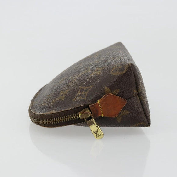LOUIS VUITTON Monogram Pochette Cosmetic PM Pouch M43998 LV Auth 179927