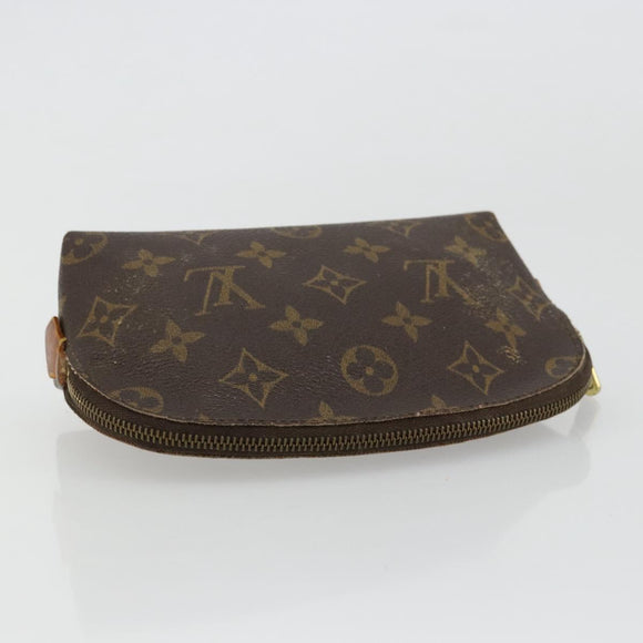 LOUIS VUITTON Monogram Pochette Cosmetic PM Pouch M43998 LV Auth 179927