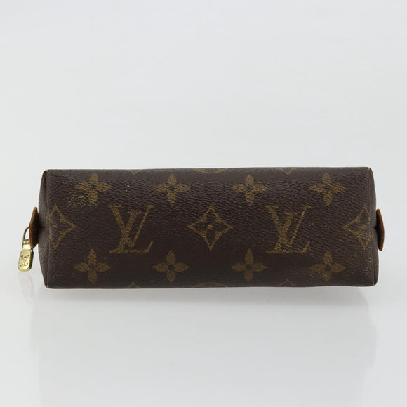 LOUIS VUITTON Monogram Pochette Cosmetic PM Pouch M43998 LV Auth 179927