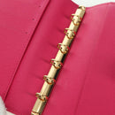 LOUIS VUITTON Monogram Multicolor Agenda PM Day Cover Black R20895 Auth 179928V-8