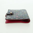 LOUIS VUITTON Monogram Multicolor Agenda PM Day Cover Black R20895 Auth 179928V-5
