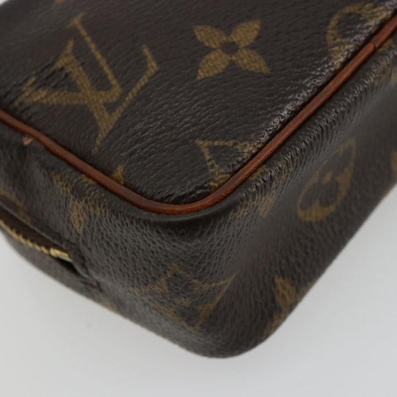 LOUIS VUITTON Monogram Trousse Wapity Etui M58030 LV Auth 179929