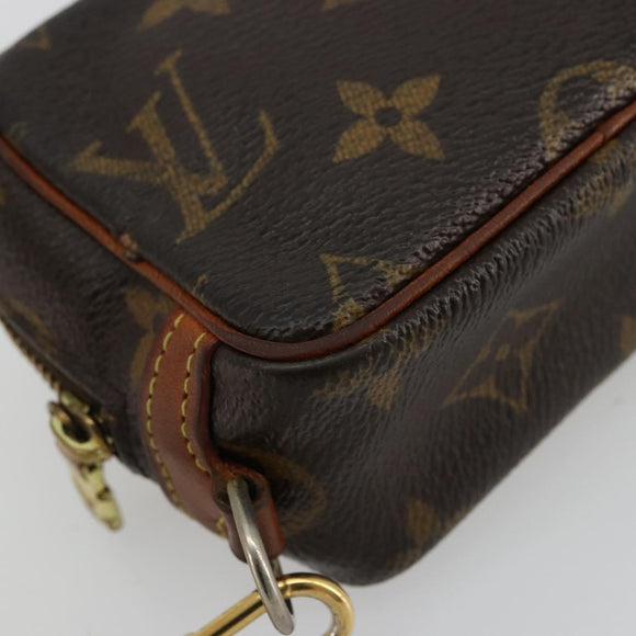 LOUIS VUITTON Monogram Trousse Wapity Etui M58030 LV Auth 179929