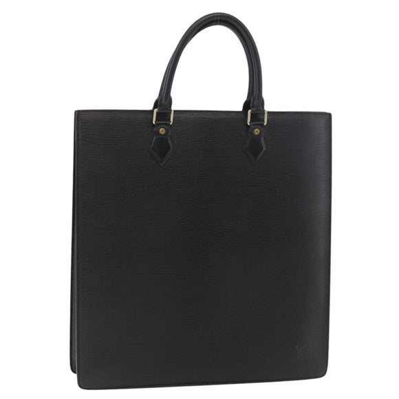 LOUIS VUITTON Epi Sac Plat Hand Bag Black M59082 LV Auth 179937